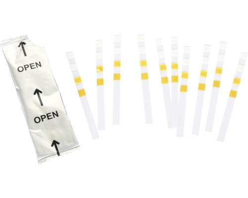 Bandes de test avec mode d'emploi