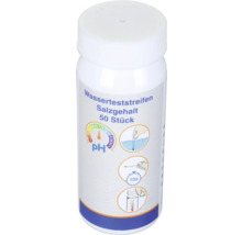 Bandes de test d'eau pour la teneur en sel, 50 pièces