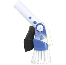 Brosse de nettoyage avec éponge et tête de brosse