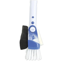 Brosse de nettoyage avec éponge et poils pour différentes surfaces