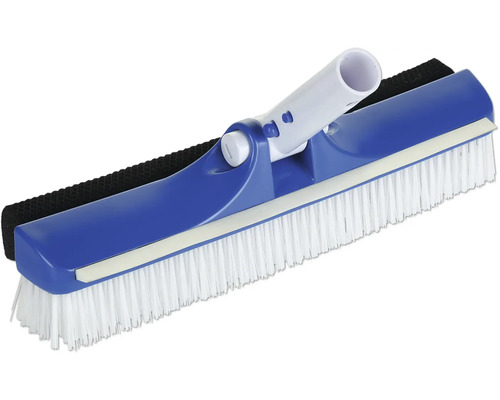 Brosse de piscine avec brosses et éponge pour le nettoyage de la piscine