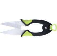 Sécateur avec lames en acier et poignées en plastique