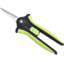 Sécateur avec lames en acier et poignées en plastique