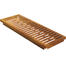 Bodenablauf aus Metall mit Schlitzdesign