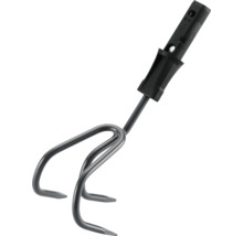 Gartenkralle mit drei Zinken und Griffstück