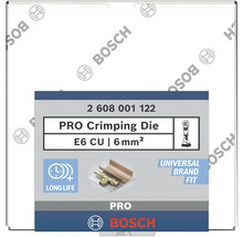 Bosch Pro Pressbacke E6 CU 6 mm²