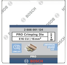 Bosch Pressbacke für E16 CU, 16 Quadratmillimeter