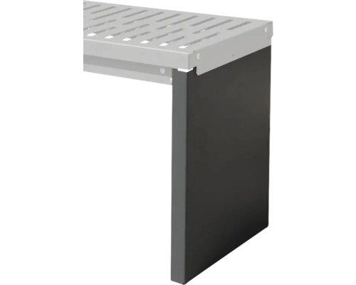 Tablette avec structure inférieure