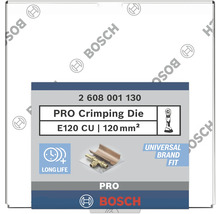 Bosch Pressbacke E120 CU 120 mm²