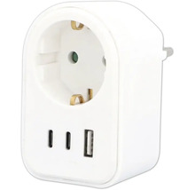 Adaptateur de prise avec ports USB