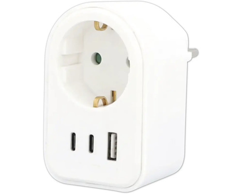 Adaptateur de prise avec ports USB