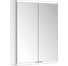 Armoire de toilette à deux portes avec éclairage