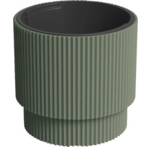 Pot de fleurs cannelé