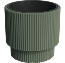 Cache-pot nervuré pour plantes