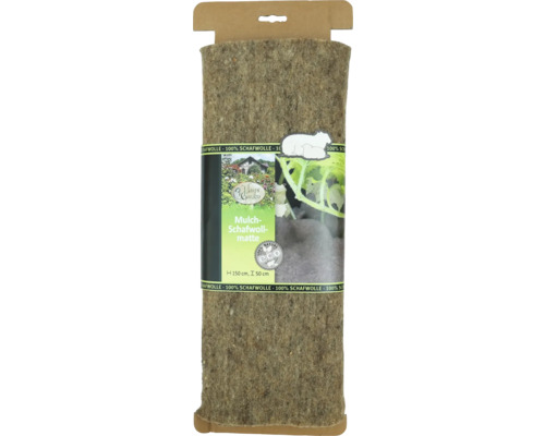 Natte de paillage en laine de mouton, 150 cm de haut et 50 cm de large