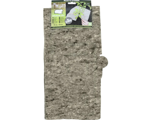 Natte isolante en laine de mouton, 45 cm x 145 cm, pour le jardin