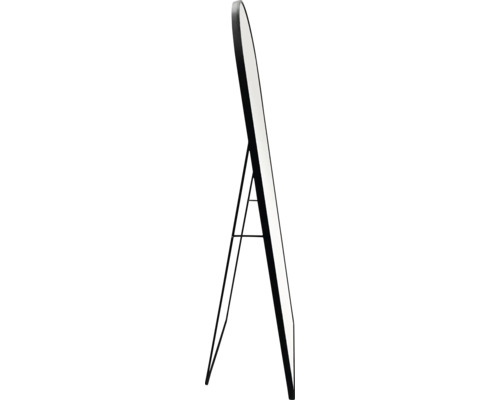 Miroir sur pied avec cadre et support