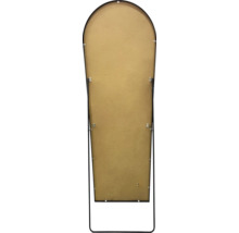 Dos d'un miroir sur pied avec cadre