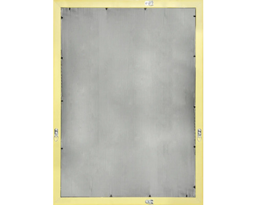 Rückseite eines Bilderrahmens mit Aufhängung