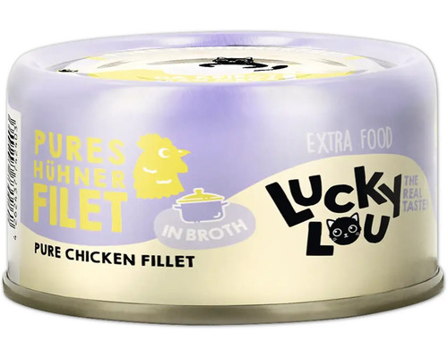 Lucky Lou Katzenfutter Pures Hühnerfilet in Dose
