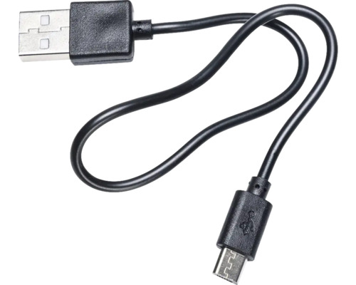 Câble USB avec connecteurs USB-A et Micro-USB