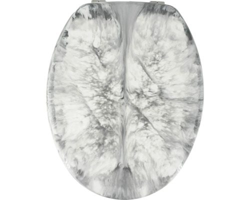 Abattant de WC avec effet marbré