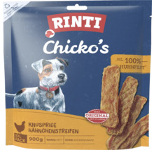 Rinti Chickos lanières de poulet croustillantes 900 grammes snack pour chien