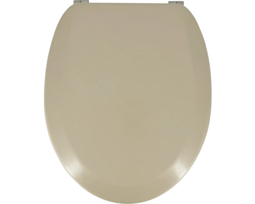 Abattant WC ADOB Premium Soft beige, rembourré Abattant de WC en plastique