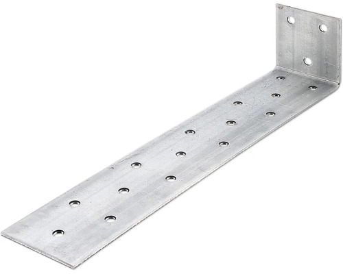 Gelochter Winkelverbinder aus Metall