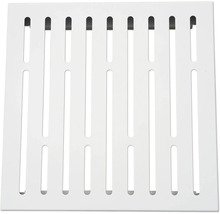 Abdeckung für Heizkörper aus Metall mit Schlitzen