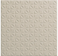 Quadratische Bodenfliese mit strukturiertem Muster