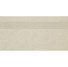 Treppenfliese mit Rillen für den Außenbereich