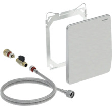Geberit ServiceModul für Urinal mit Absperrventil, Flexschlauch und Befestigungsrahmen