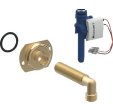 Geberit AquaClean Anschlussset mit Dichtung, Montageplatte und Eckventil