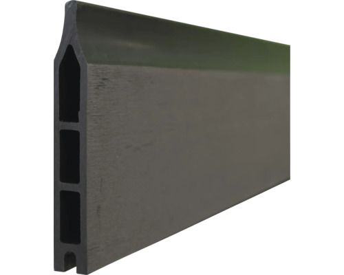 Profilé de clôture de jardin en plastique