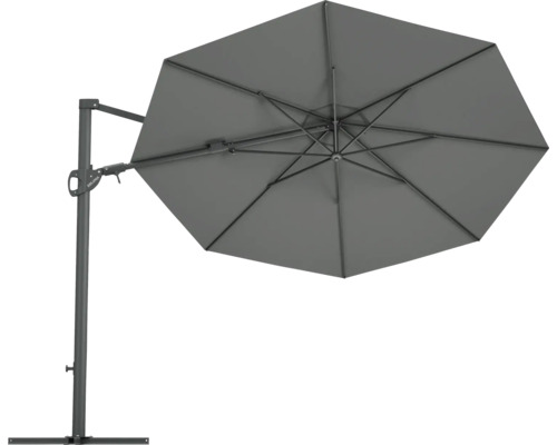Parasol à bras libre avec structure en acier