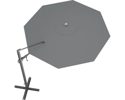 Freiarm-Sonnenschirm mit Ständer