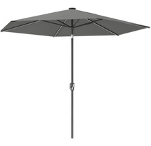 Parasol rectangulaire avec manivelle
