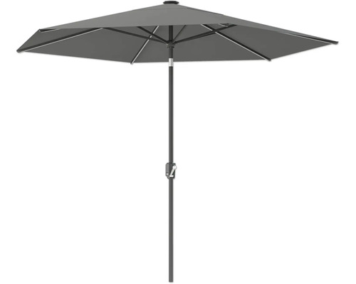 Parasol rectangulaire avec manivelle