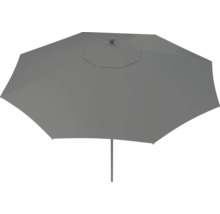 Grauer Sonnenschirm für den Garten