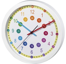 Horloge murale enfants Easy Learning Ø 30 cm