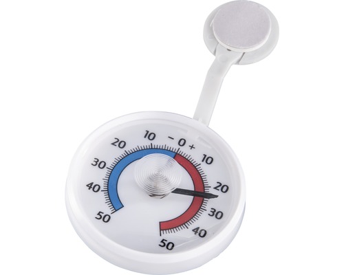 Thermomètre de fenêtre rond analogique-0