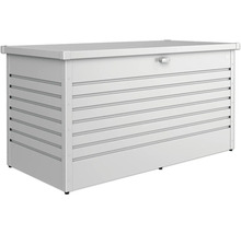 Aufbewahrungsbox aus Metall mit abschliessbarem Deckel