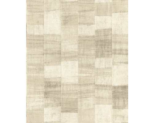 Papier peint avec motif rectangulaire et aspect pierre