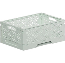 Faltbox aus Kunststoff mit geometrischen Mustern