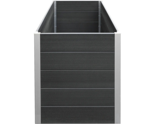 Hochbeet aus Kunststoff in Holzoptik