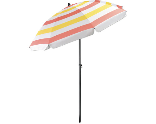 Parasol de plage à rayures