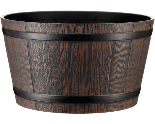 Blumenkübel in Holzoptik