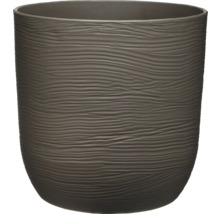 Pflanztopf mit Holzoptik