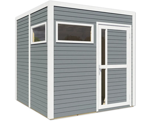 Abri de jardin avec fenêtre et porte